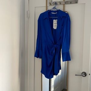 Zara Blue mini dress